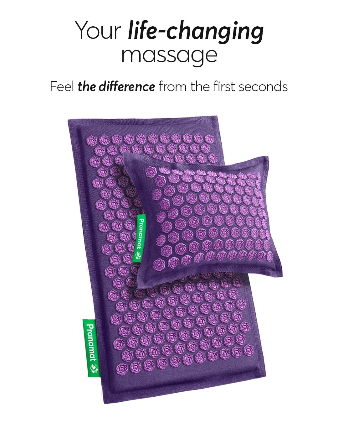 Pranamat Set (Mat + Pillow) Lavender