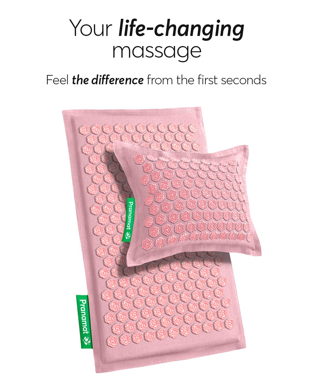 Pranamat Set (Mat + Pillow) Rocksalt
