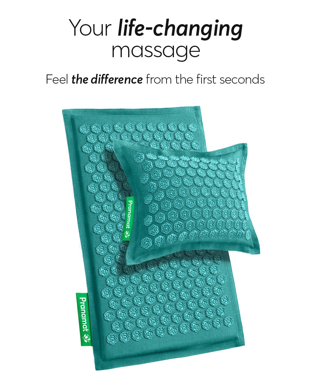 Pranamat Set (Mat + Pillow)  Azur
