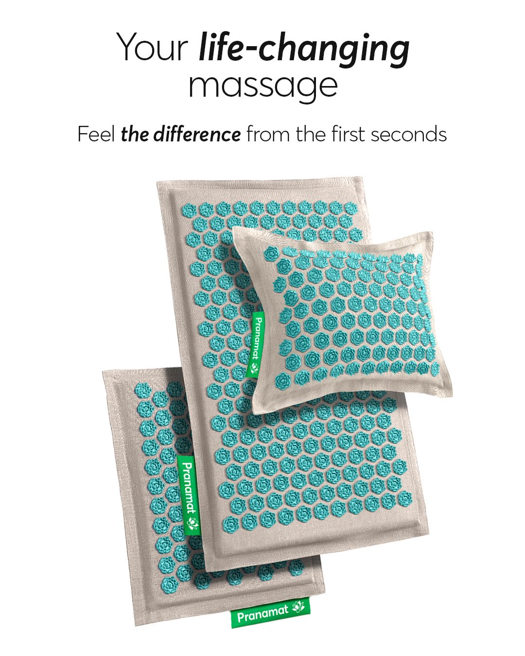 Pranamat Set (Mat + Pillow + Mini) Lagoon